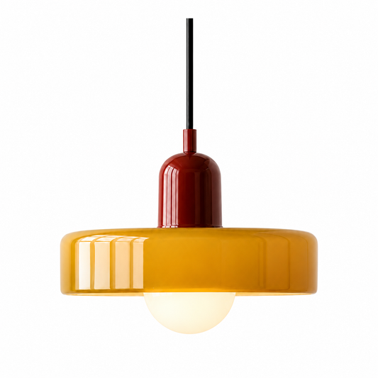 Macaron Glass Pendant Light | Minimalist Modern Ceiling Lamp