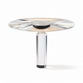 Transparent Acrylic Table Lamp | 3 Color Temperatures & Stepless Dimming