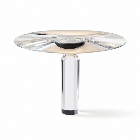 Transparent Acrylic Table Lamp | 3 Color Temperatures & Stepless Dimming