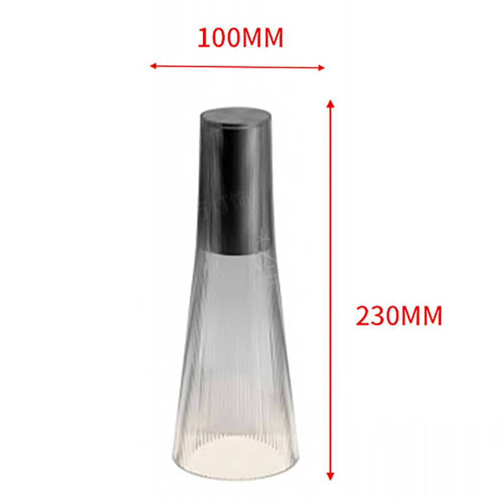 LSTHOME Crystal Acrylic LED Table Lamp – Touch Dimmable with 3 Color Temperatures
