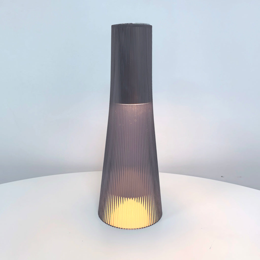 LSTHOME Crystal Acrylic LED Table Lamp – Touch Dimmable with 3 Color Temperatures